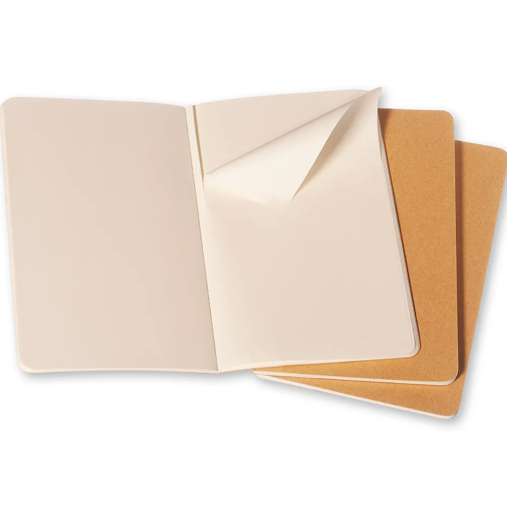 Moleskine Zestaw notatników Cahier Journals - - Sand gładkie miękka okładka L > Notatniki Gładkie
