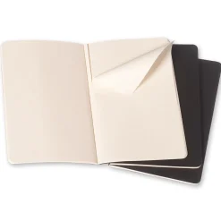 Moleskine Zestaw notatników w kratkę A6 - - czarne 3 szt. > Notatniki W Kratkę