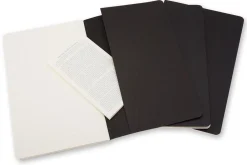Moleskine Zestaw notatników w linie A6 - - czarne, 3 szt. > Notatniki W Linie