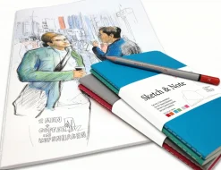 Hahnemuhle Zestaw notesów A6 - Hahnemühle - Blue Bundle 125 g/m2 2 szt.