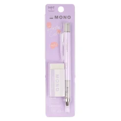 Tombow Zestaw ołówek MONO Graph + gumka - - Lavender