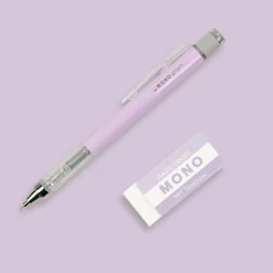 Tombow Zestaw ołówek MONO Graph + gumka - - Lavender
