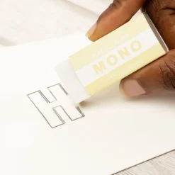 Tombow Zestaw ołówek MONO Graph + gumka - - Cream Yellow