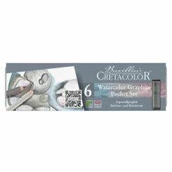 Cretacolor Zestaw ołówków akwarelowych Watercolor Graphite - - 6 szt. > Ołówki