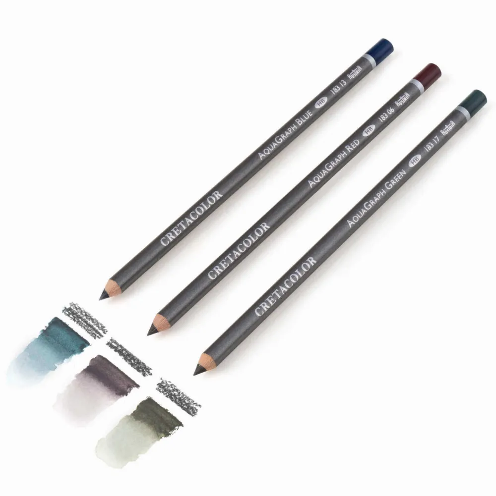 Cretacolor Zestaw ołówków akwarelowych Watercolor Graphite - - 6 szt. > Ołówki