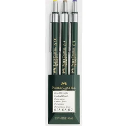 Faber-Castell Zestaw ołówków automatycznych TK Fine - - 3 szt. > Ołówki