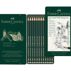 Faber-Castell Zestaw ołówków Castell 9000 - - 12 szt. > Ołówki