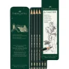 Faber-Castell Zestaw ołówków Castell 9000 - - 6 szt.