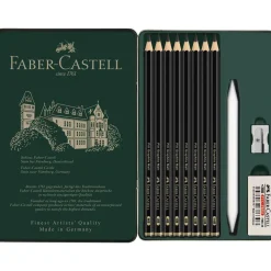 Faber-Castell Zestaw ołówków grafitowych Pitt Graphite Matt - - 8 szt. ><noscript><img width=