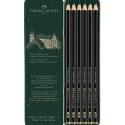Faber-Castell Zestaw ołówków grafitowych Pitt Graphite Matt - - 6 szt.