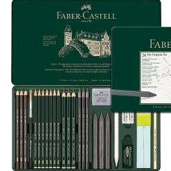 Faber-Castell Zestaw ołówków i grafitów - - 19 szt. > Ołówki|Zestawy Do Rysunku