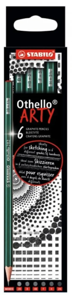 Stabilo Zestaw ołówków Othello Arty - - mix, 6 szt. > Ołówki