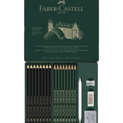 Faber-Castell Zestaw ołówków Pitt Graphite Matt & Castell 9000 - - 20 szt.