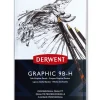 Derwent Zestaw ołówków technicznych Graphic w metalowym etui - - soft, 12 szt.