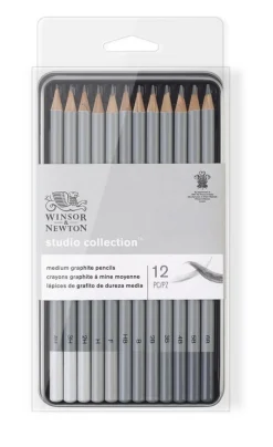 Winsor & Newton Zestaw ołówków - - 12 szt. > Ołówki