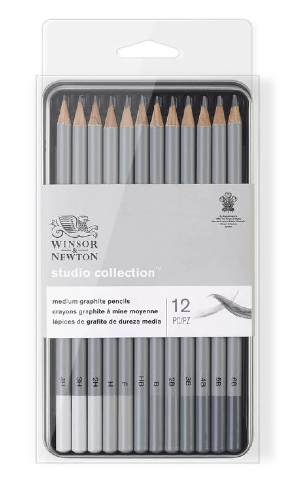 Winsor & Newton Zestaw ołówków - - 12 szt. > Ołówki