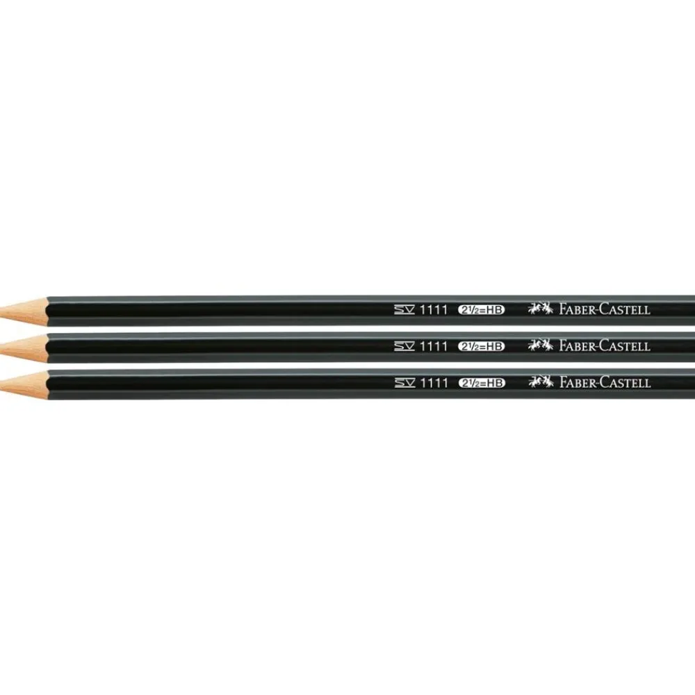 Faber-Castell Zestaw ołówków z gumką i temperówką - - 5 szt.