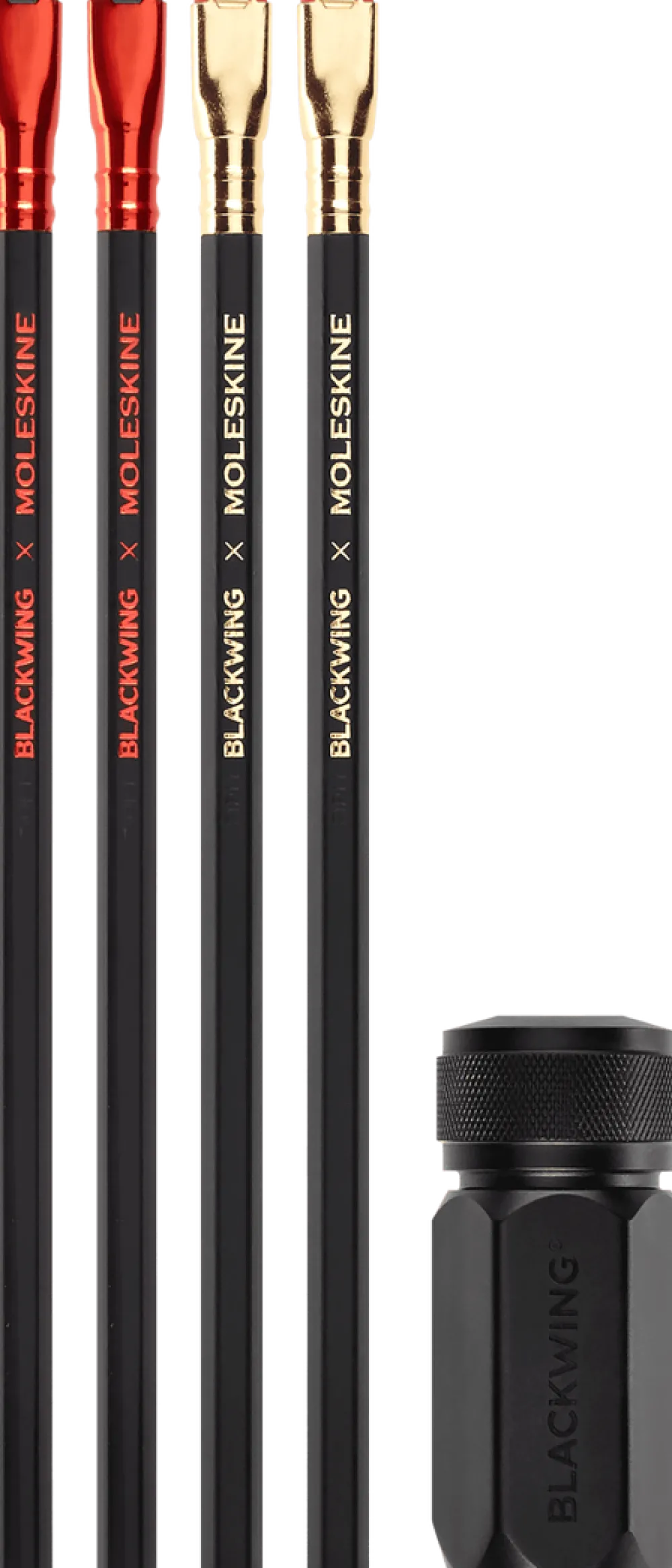 Moleskine Zestaw ołówków z temperówką - x Blackwing - 5 szt.