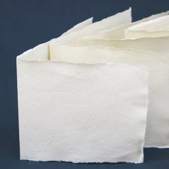 Khadi Papers Zestaw papeterii 100% bawełny 210 g - - White 15 x 15 cm 10 szt. ><noscript><img width=