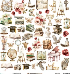 Mintay by Karola Zestaw papierów do scrapbookingu 15,2 x 15,2 cm - Mintay - Academia ><noscript><img width=