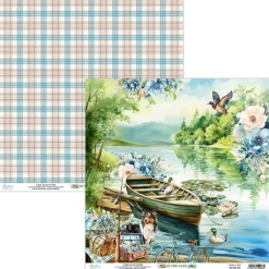 Mintay by Karola Zestaw papierów do scrapbookingu 30,5 x 30,5 cm - Mintay - By The Lake ><noscript><img width=