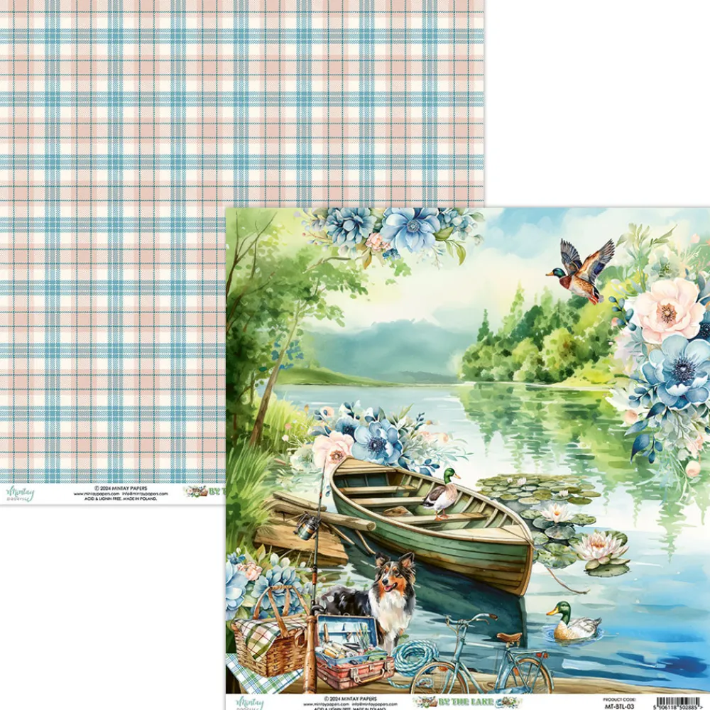 Mintay by Karola Zestaw papierów do scrapbookingu 30,5 x 30,5 cm - Mintay - By The Lake > Papiery Do Scrapbookingu