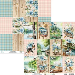 Mintay by Karola Zestaw papierów do scrapbookingu 30,5 x 30,5 cm - Mintay - By The Lake ><noscript><img width=