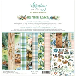 Mintay by Karola Zestaw papierów do scrapbookingu 30,5 x 30,5 cm - Mintay - By The Lake ><noscript><img width=