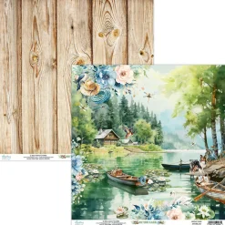 Mintay by Karola Zestaw papierów do scrapbookingu 30,5 x 30,5 cm - Mintay - By The Lake ><noscript><img width=