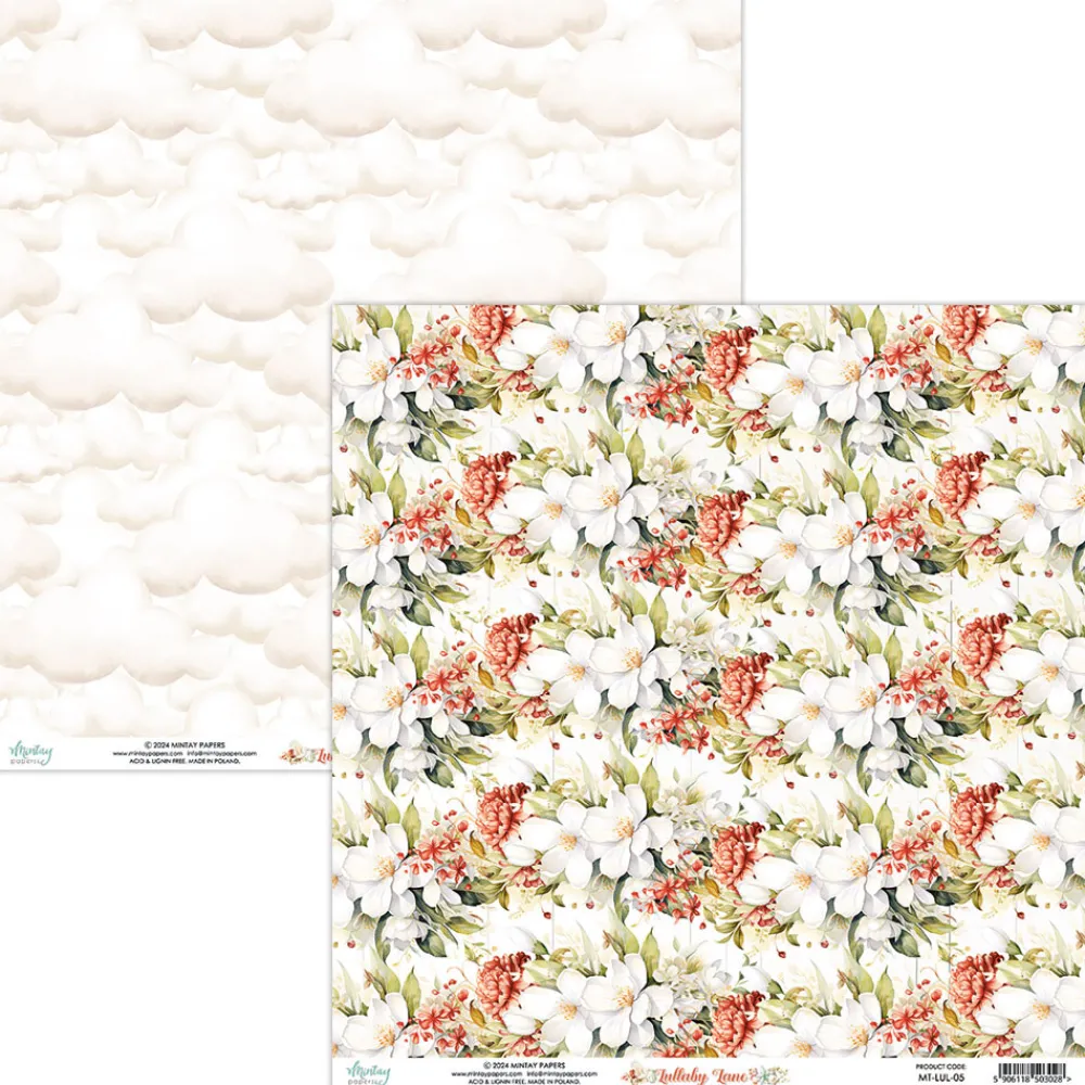 Mintay by Karola Zestaw papierów do scrapbookingu 30,5 x 30,5 cm - Mintay - Lullaby Lane > Papiery Do Scrapbookingu