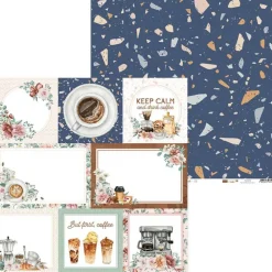 Piatek Trzynastego Zestaw papierów do scrapbookingu 30,5 x 30,5 cm - Piątek Trzynastego - Coffee Break