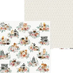 Piatek Trzynastego Zestaw papierów do scrapbookingu 30,5 x 30,5 cm - Piątek Trzynastego - Coffee Break
