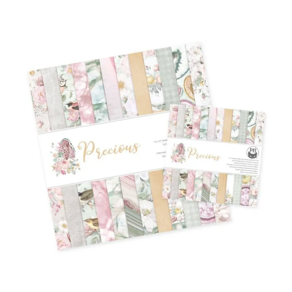 Piatek Trzynastego Zestaw papierów do scrapbookingu 30,5 x 30,5 cm - Piątek Trzynastego - Precious > Papiery Do Scrapbookingu