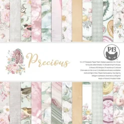 Piatek Trzynastego Zestaw papierów do scrapbookingu 30,5 x 30,5 cm - Piątek Trzynastego - Precious ><noscript><img width=