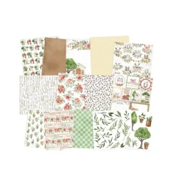 Piatek Trzynastego Zestaw papierów do scrapbookingu 15,3 x 15,3 cm - Piątek Trzynastego - Farm Sweet Farm