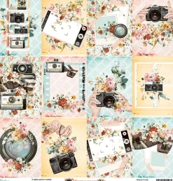Mintay by Karola Zestaw papierów do scrapbookingu 30,5 x 30,5 cm - Mintay - Mamarazzi