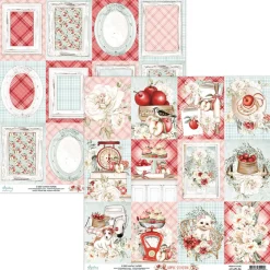 Mintay by Karola Zestaw papierów do scrapbookingu 30,5 x 30,5 cm - Mintay - Apple Season > Papiery Do Scrapbookingu