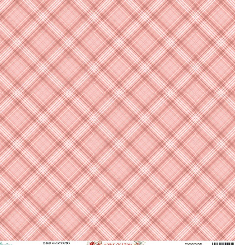 Mintay by Karola Zestaw papierów do scrapbookingu 30,5 x 30,5 cm - Mintay - Apple Season > Papiery Do Scrapbookingu
