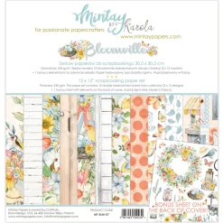 Mintay by Karola Zestaw papierów 30 x 30 cm - Mintay - Bloomville > Papiery Do Scrapbookingu