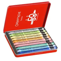 Caran d'Ache Zestaw pasteli akwarelowych Neocolor II Pastel - - 10 szt.