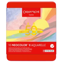 Caran d'Ache Zestaw pasteli akwarelowych Neocolor II Pastel - - 10 szt.