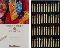 Sennelier Zestaw pasteli olejnych Artist' Assorted Colors - - 24 szt. ><noscript><img width=