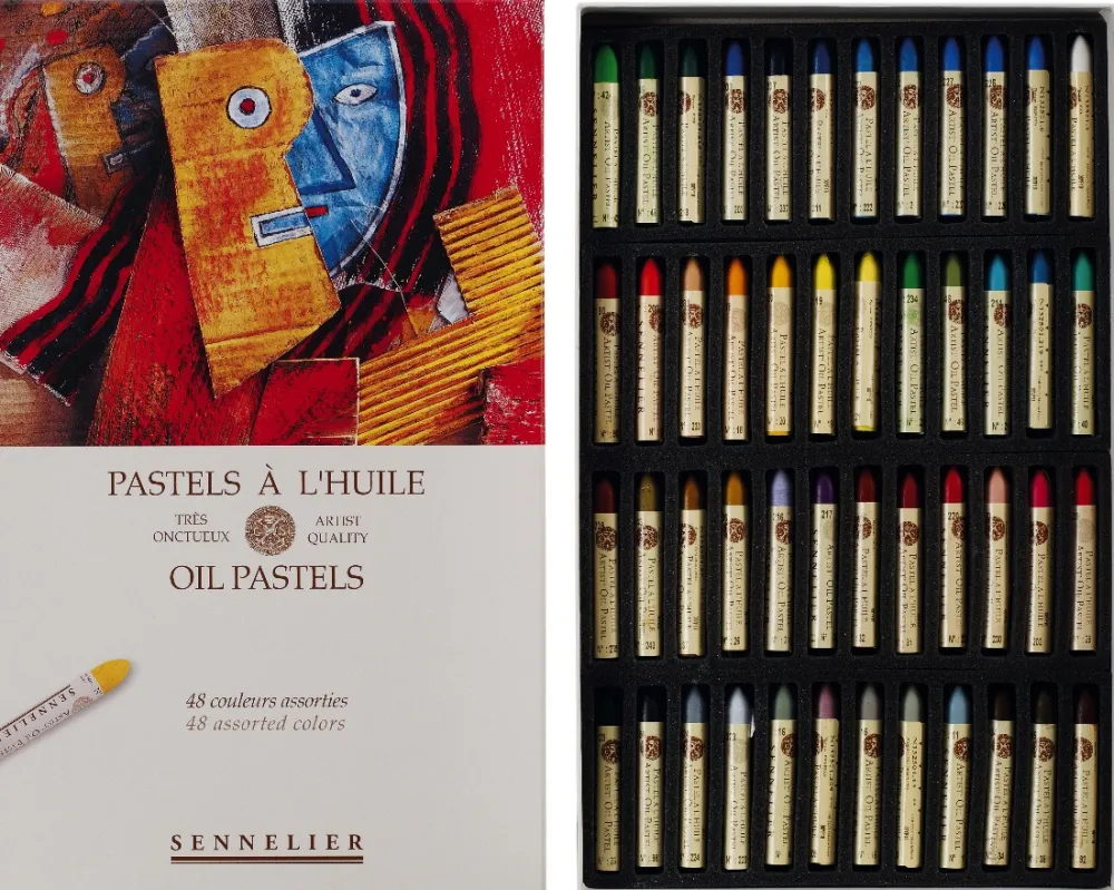 Sennelier Zestaw pasteli olejnych Artist' Assorted Colors - - 24 szt. > Pastele