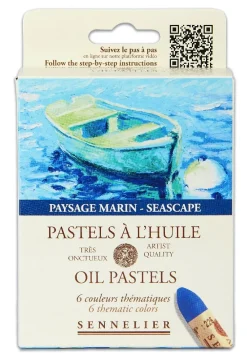 Sennelier Zestaw pasteli olejnych Artist' Seascape - - 6 szt.