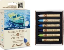 Sennelier Zestaw pasteli olejnych Artist' Seascape - - 6 szt.