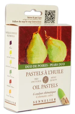 Sennelier Zestaw pasteli olejnych Artist' Fluorescent - - 6 szt. ><noscript><img width=