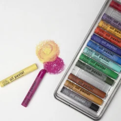 Winsor & Newton Zestaw pasteli olejnych Oil Pastel - - 15 kolorów