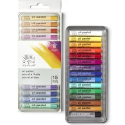 Winsor & Newton Zestaw pasteli olejnych Oil Pastel - - 15 kolorów