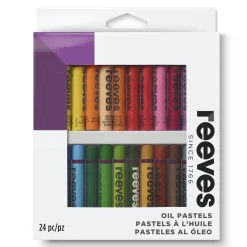 Reeves Zestaw pasteli olejnych - - 24 kolory > Pastele