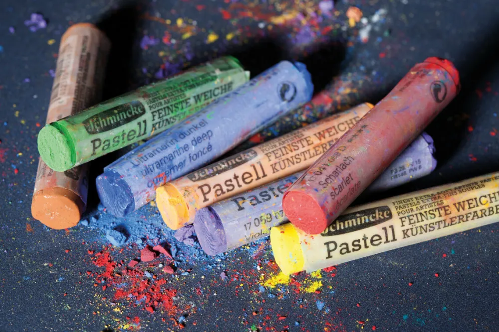 Schmincke Zestaw pasteli suchych Extra-Soft Neon - - 3 kolory > Pastele